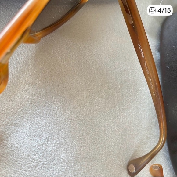Michael Kors Amber Sunglasses 😎 kensington (MK5209) 724 - Tortoise - Picture 7 of 12